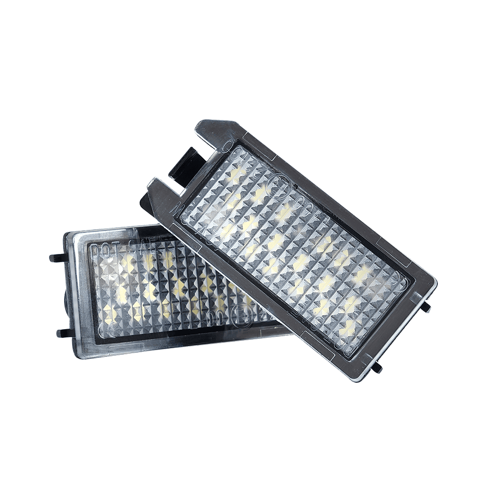 Luxtar LED Number Plate Light for FIAT 500, Renault Clio