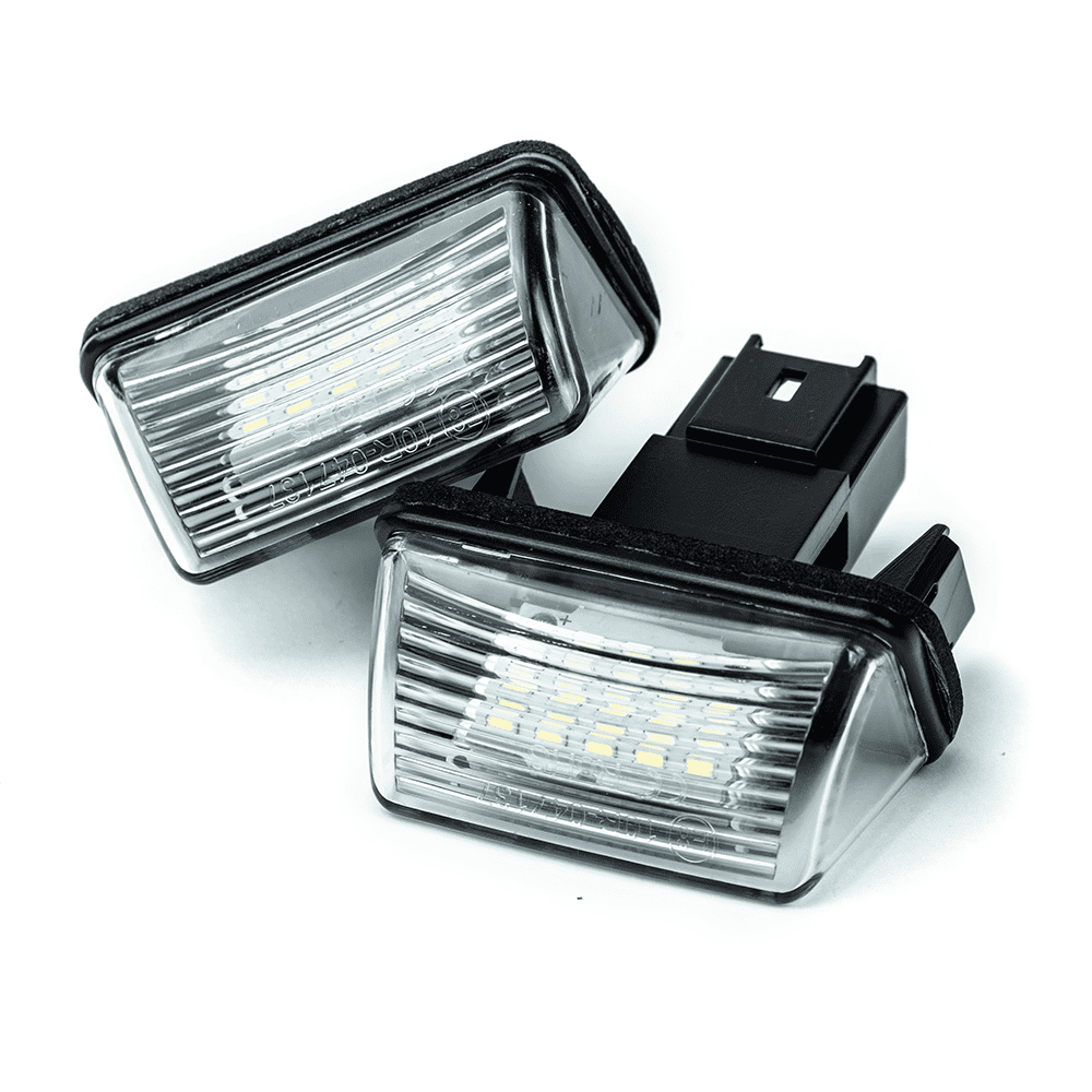 Luxtar LED Number Plate Light for Citroen C3, Berlingo, Peugeot 207