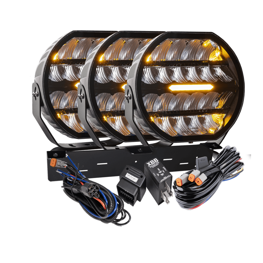 Stellar Black 3-Light Kit CAN bus
