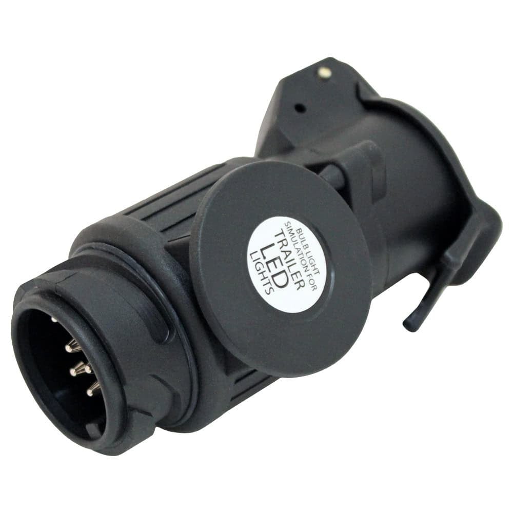 Luxtar Trailer Adapter 13 to 7-Pin, 12 V LED