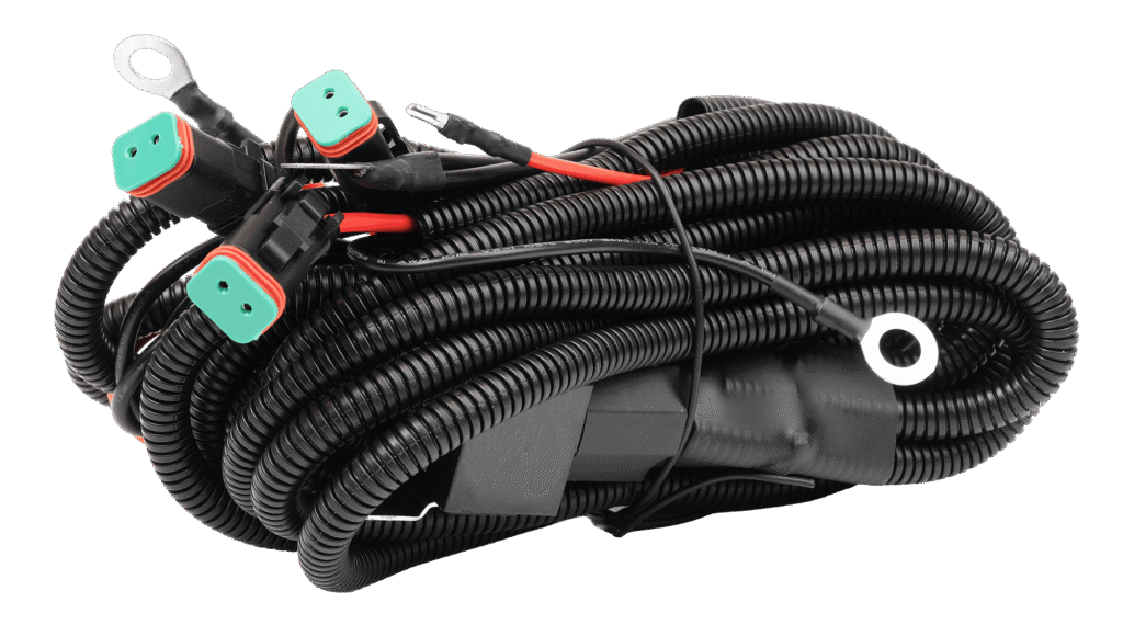 Luxtar Relay Wiring Kit, 3 Lights, 12 V, DT, 60 A