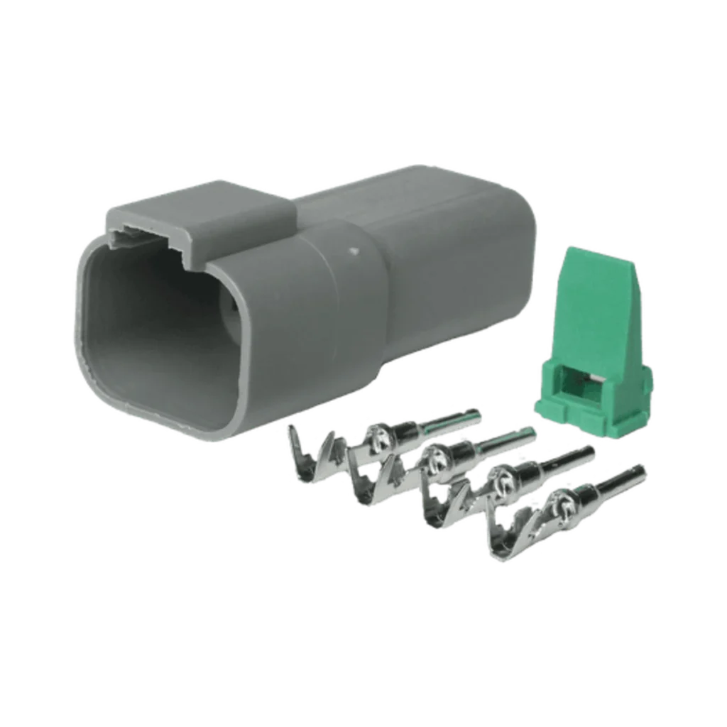 DT-4 Connector Set 4-Pin, Male