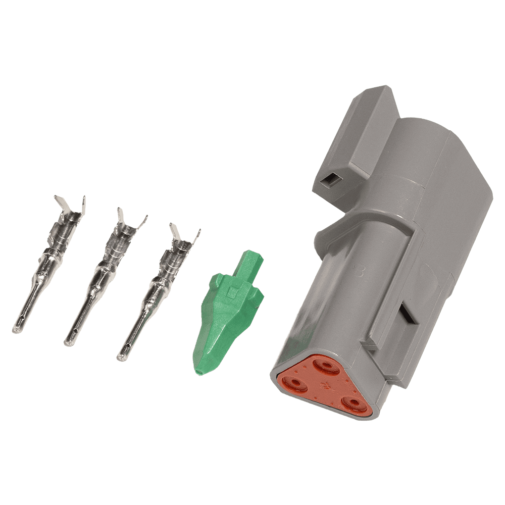 DT Connector 3-Pin, Male