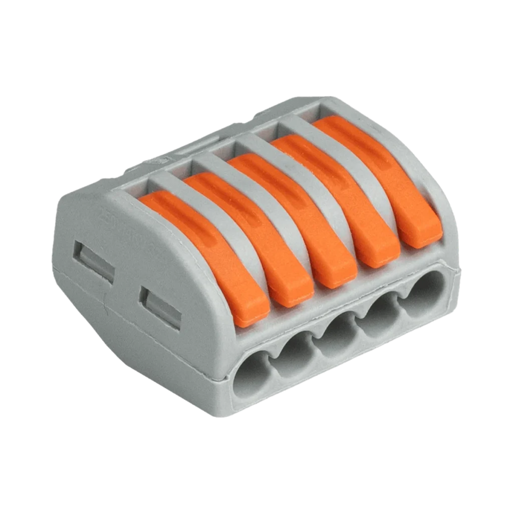 Lever Wire Connector, 5 Ports