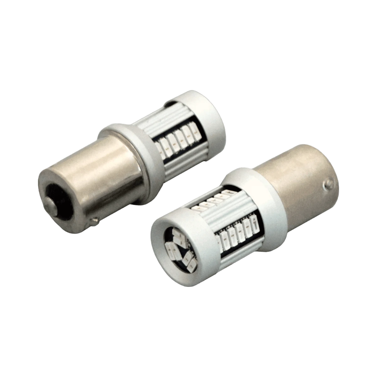 Luxtar BA15S 1156 LED Bulb, 30 SMD, 12-24 V, Amber