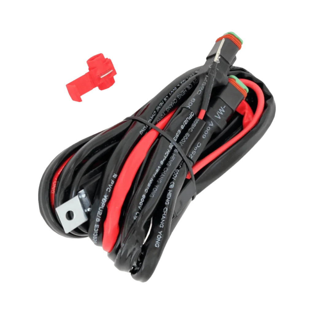 Luxtar Relay Wiring Kit, 2 Lights, 12 V, DT, 20 A
