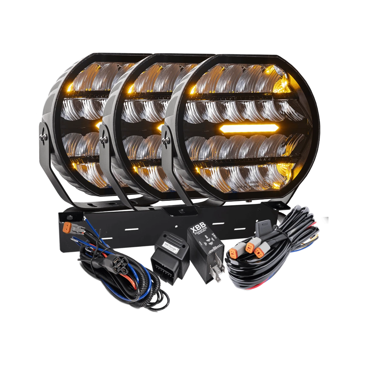 Stellar Black 3-Light Kit CAN bus